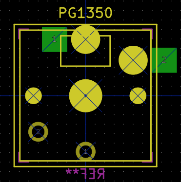 PG1350 optional socket mount